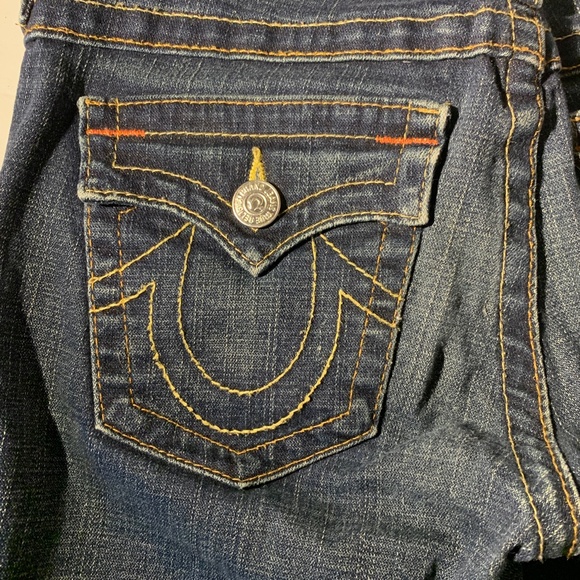 Vintage True Religion Jeans- Mid/Low Rise Sz 28 - Picture 3 of 11